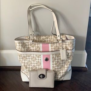Coach Purse & Wallet Bundle
